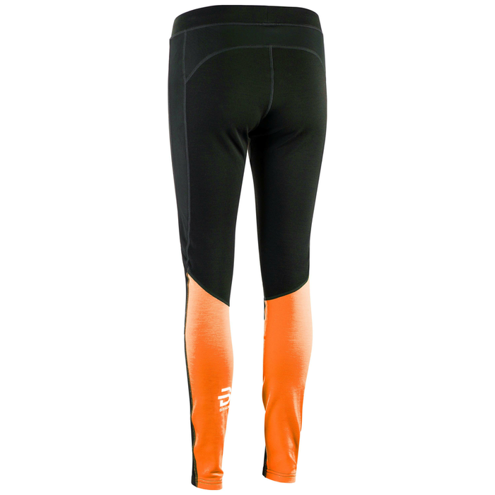 Women's Tights Winter (38000 - Black/Shocking Orange) — TC Running Co