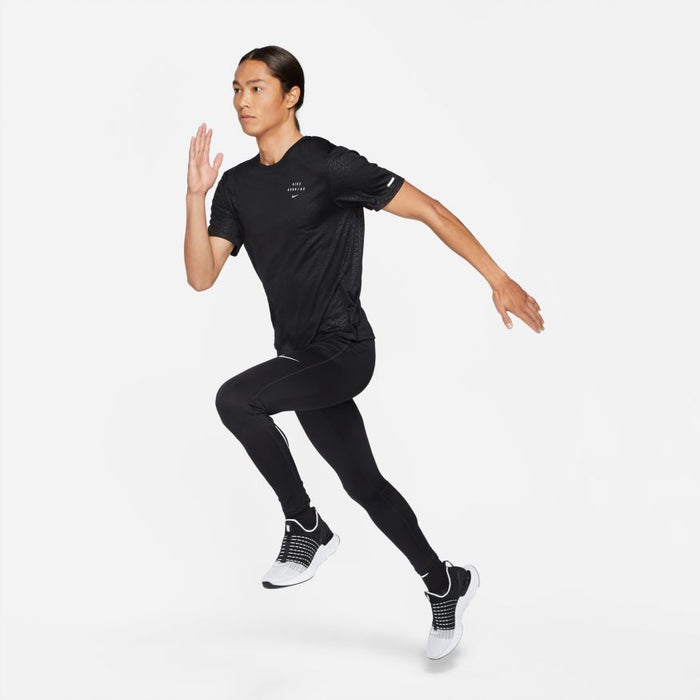 Nike Dri-FIT Challenger Men's Running Tights BLACK/REFLECTIVE SILV –