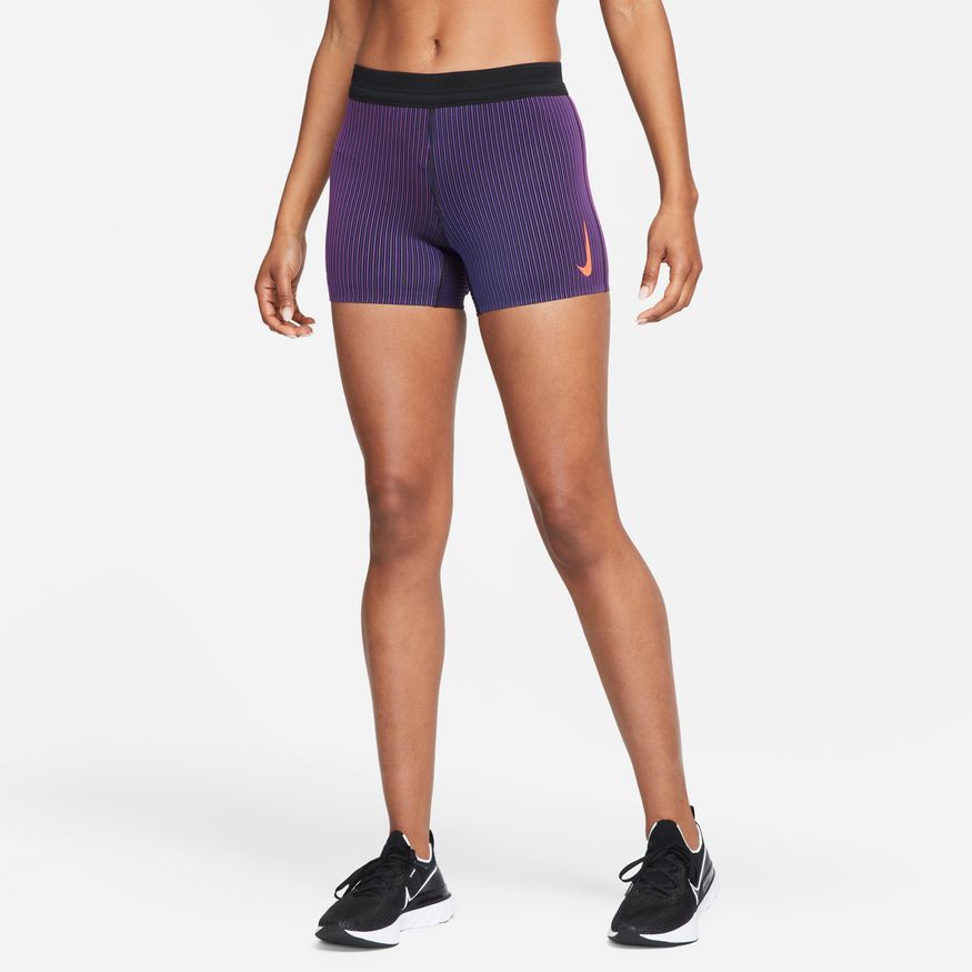 Womens Nike Shorts  Aeroswift Womens Running Shorts - Vivid
