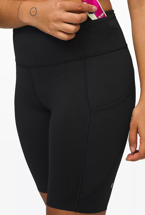 Women’s Fast and Free HR Short 10” (black)