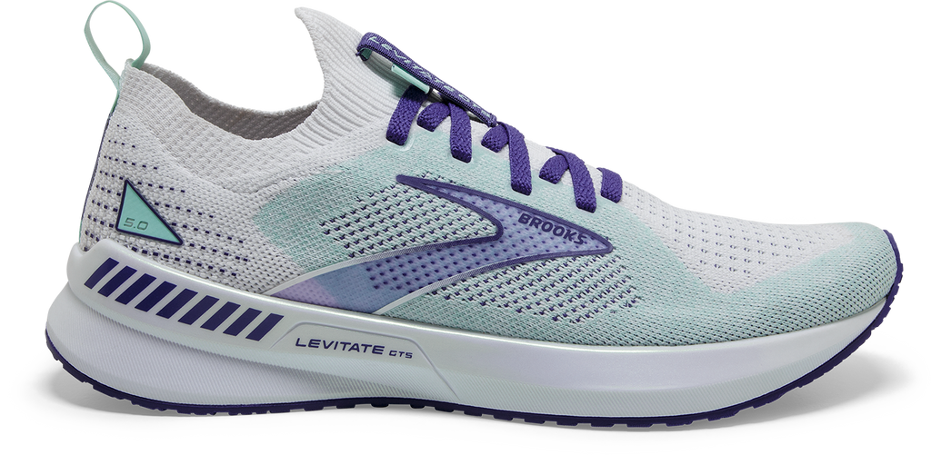  Brooks Women's Levitate StealthFit 5 Neutral Running Shoe -  Blue/Beetroot/Plume - 6.5
