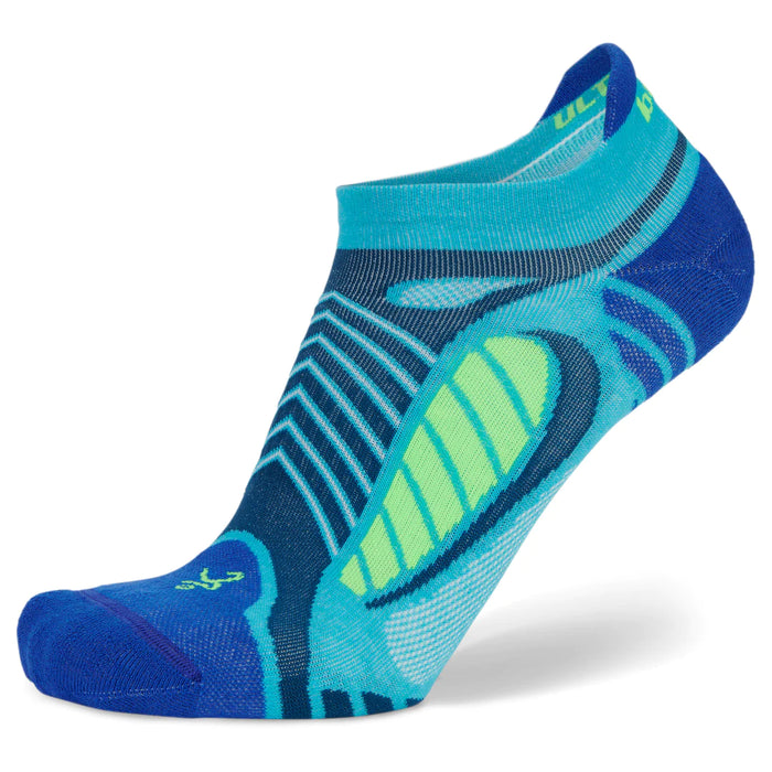Ultralight No Show Tab Running Socks (Blue Radiance)