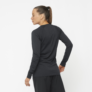 Women’s Sense Over Season Long Sleeve (Deep Black)