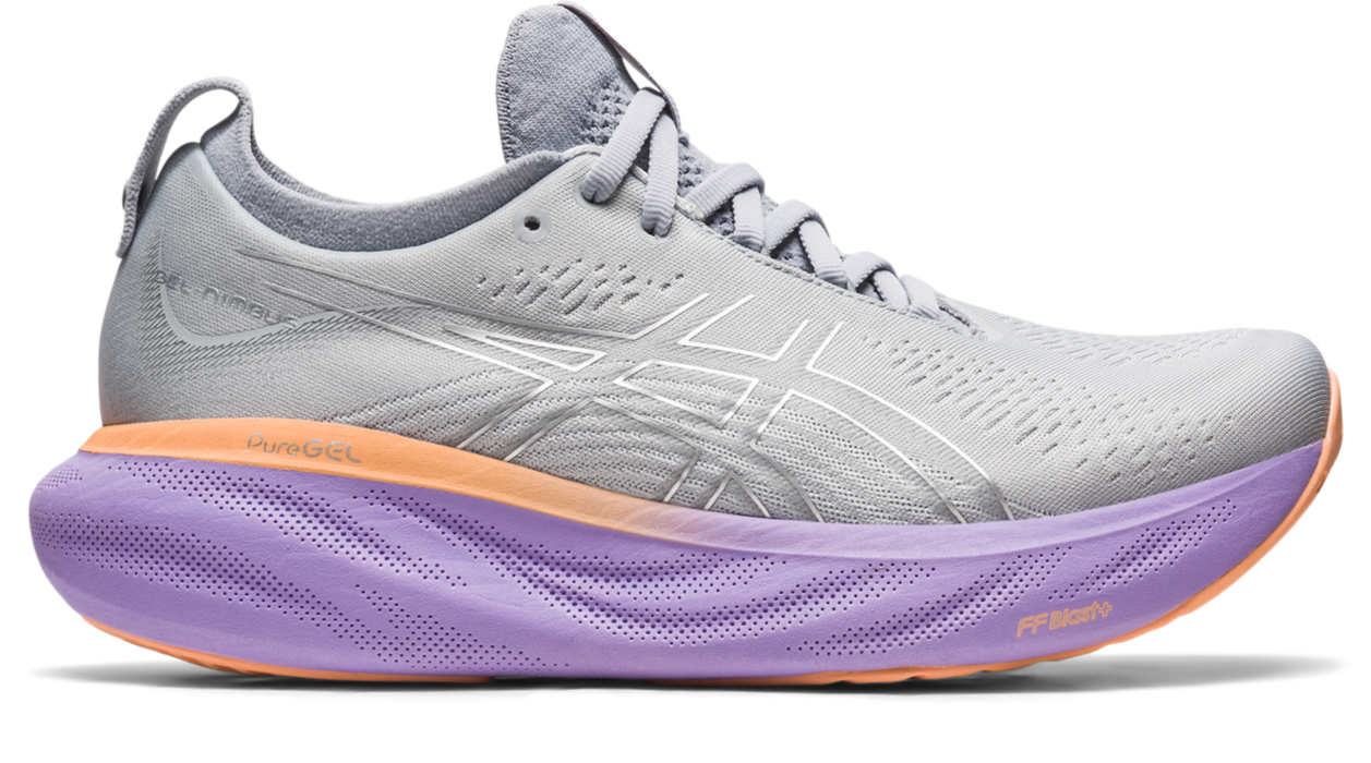 Women s GEL Nimbus 25 021 Piedmont Grey Pure Silver TC