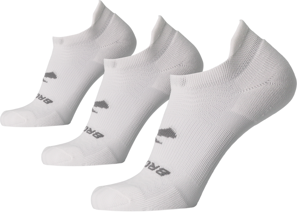 Run-In No Show Sock 3-Pack(100 - White)