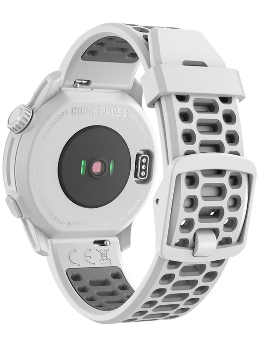 Pace 2 Premium GPS Sport Watch (White/Silicone)
