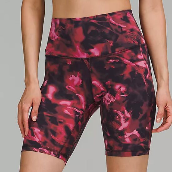 Women's Align™ Short 8 (Intensity Pink/Blossom Multi) — TC Running Co