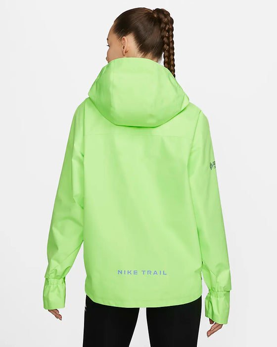 Lime green best sale nike jacket women's