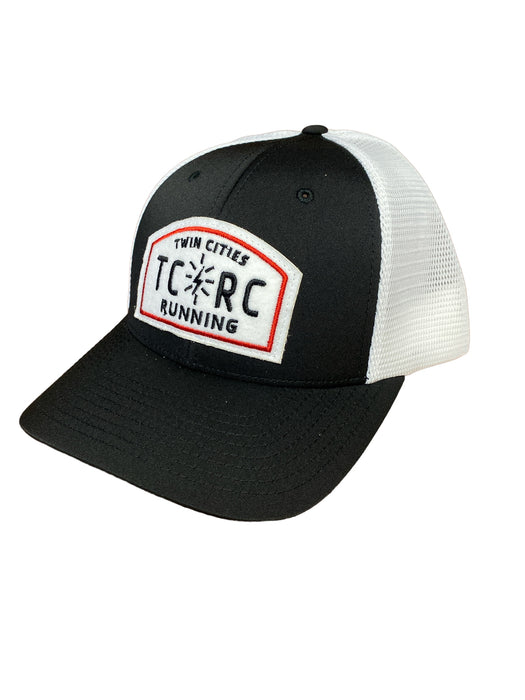 TCRC "Felt Patch" Trucker Hat (Black/White)