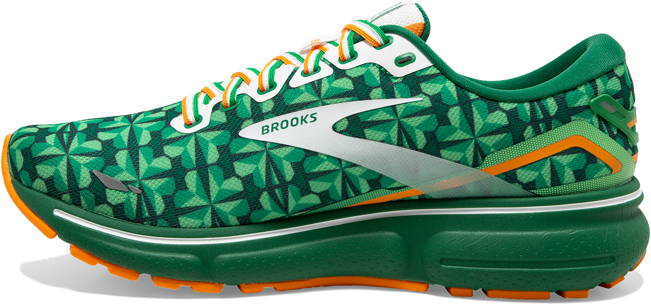 Men s Ghost 15 Run Lucky 371 Green White Orange TC Running Co