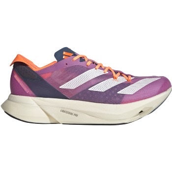 Unisex Adizero Adios Pro 3 (Pulse Lilac/Footwear White/Solar Orange)