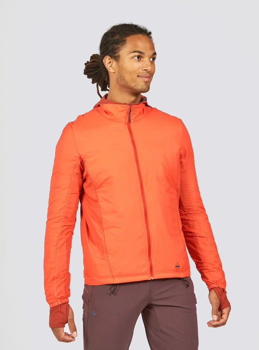Men's Thermal Zephyr Runner Jacket (Cardinal) — TC Running Co
