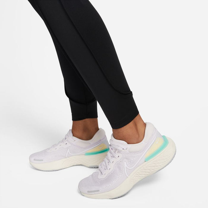Nike Dri-FIT Fast Tights Running Mujer Black/Reflective Silver