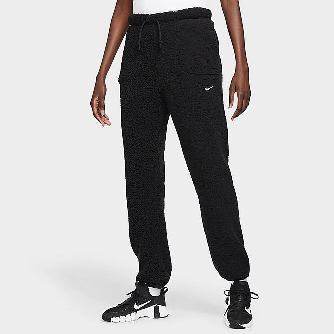 Nike Dri Fit Black Cropped Training Sweat Pants Women's Size XS