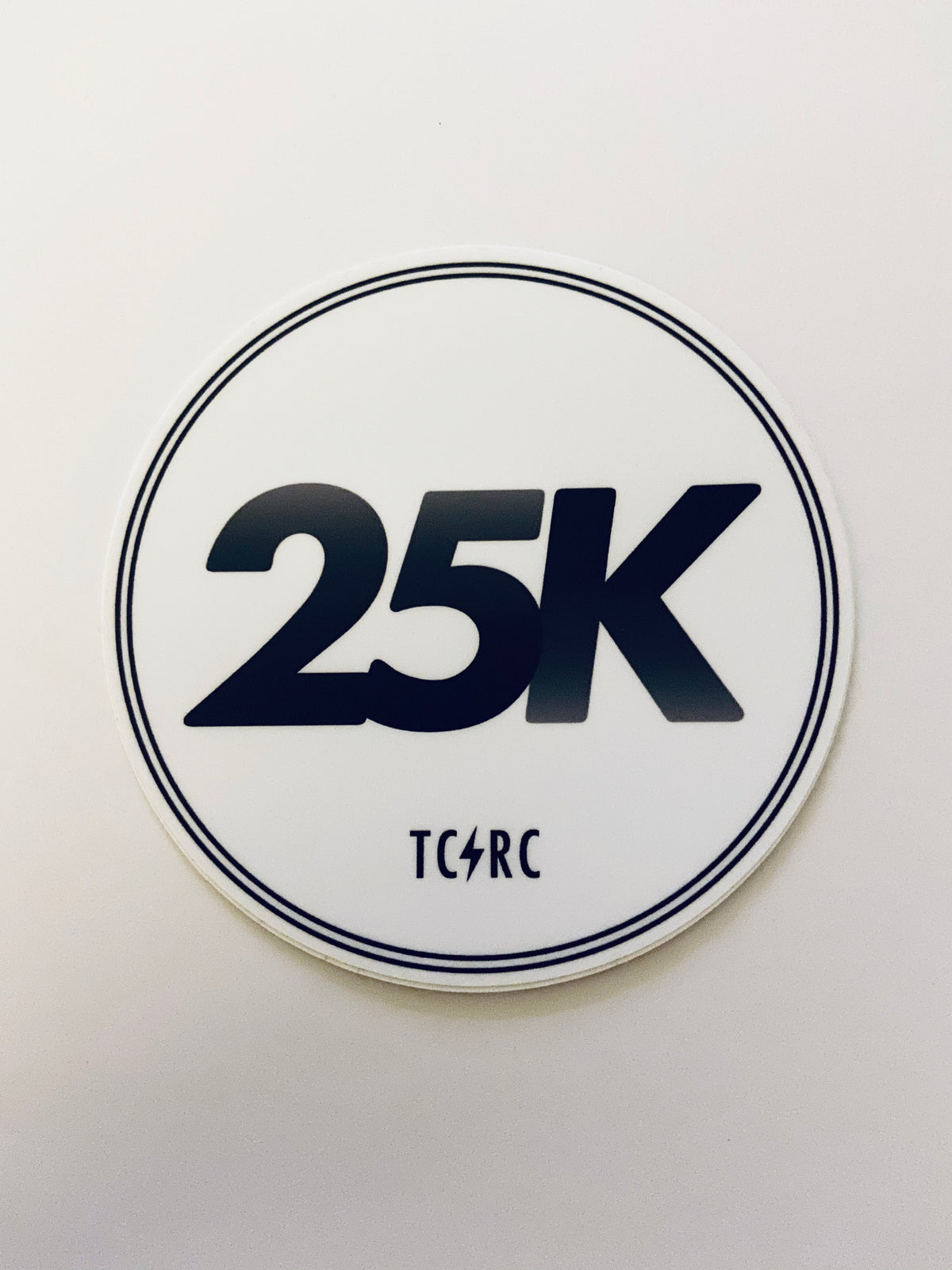 25K TCRC Sticker — TC Running Co