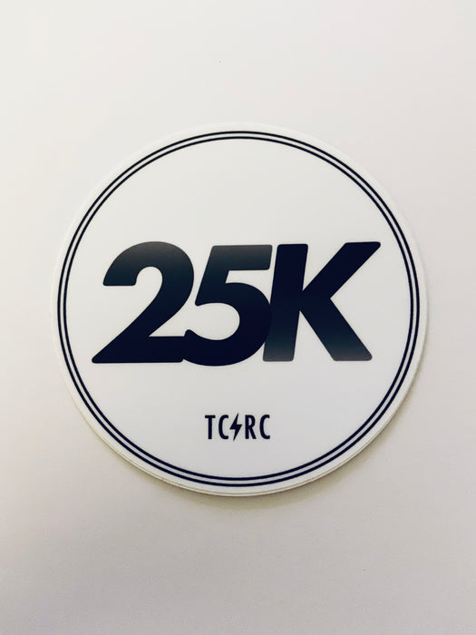 25K TCRC Sticker