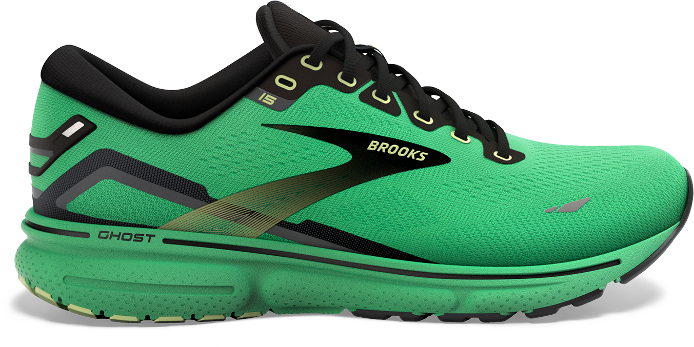 Men s Ghost 15 360 Green Black Sharp Green TC Running Co