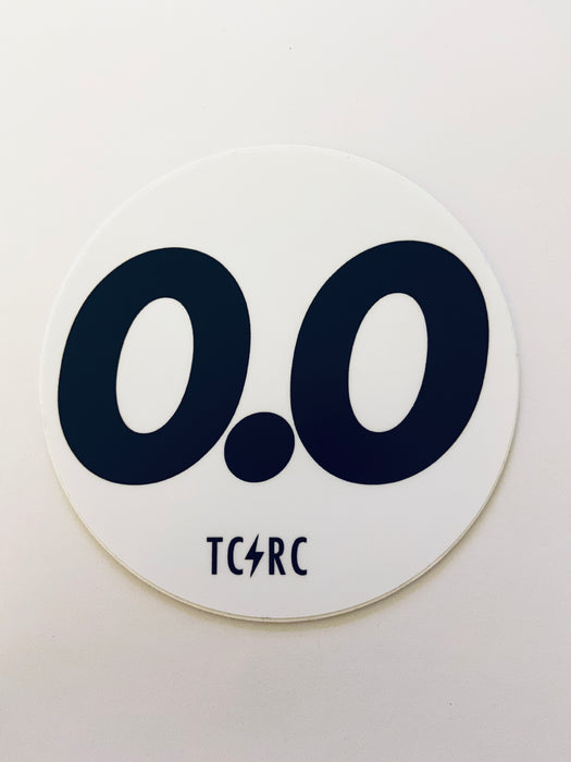0.0 TCRC Sticker