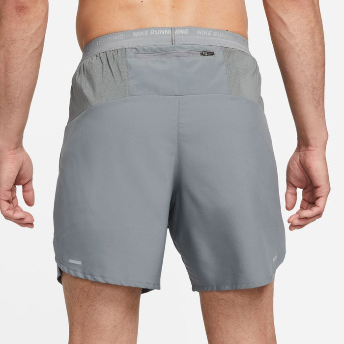 Men's DRI-FIT Stride 7" Shorts (084 - Smoke Grey/Black/Reflective Silver)