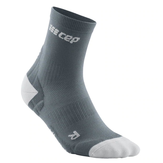 Men's Ultralight Short Compression Socks (Grey)