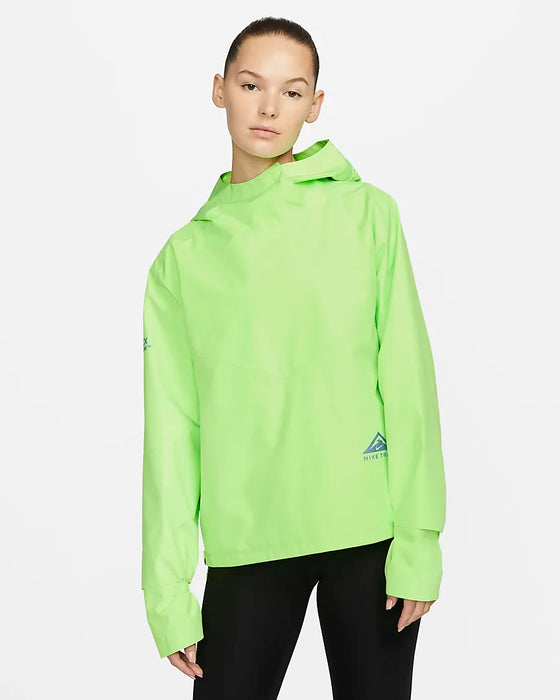 Women’s GORE-TEX INFINIUM™ Trail Running Jacket (345 - Lime Glow/Light Liquid Lime/Hyper Royal/Black)