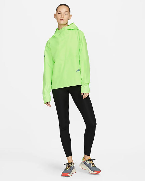 Lime green 2024 nike jacket women's