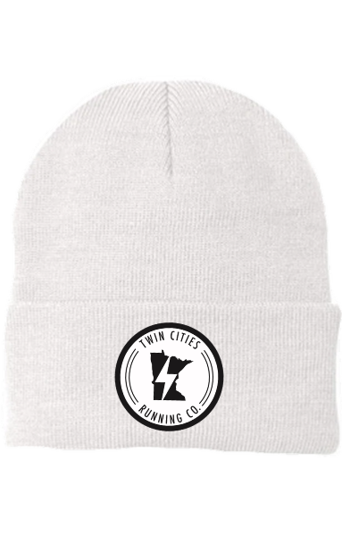 TCRC Knit Classic Hat (white)