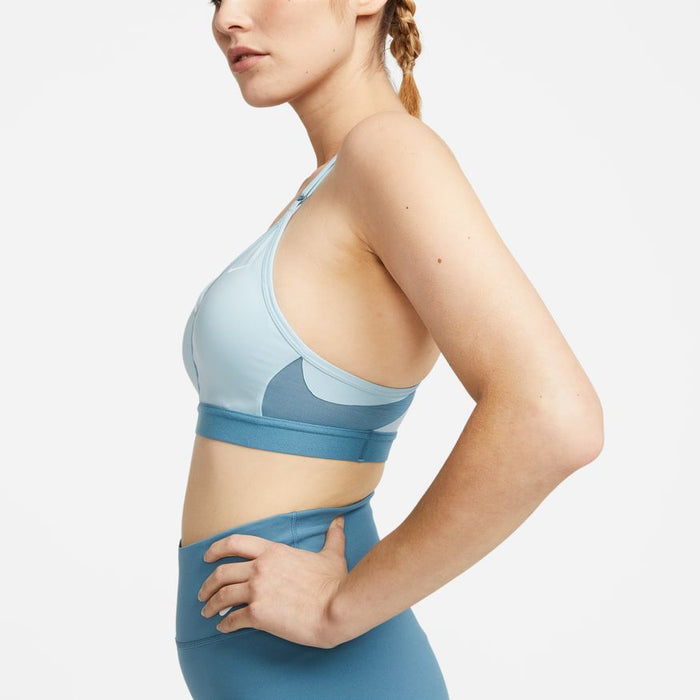 Buy Nike Blue Indy Medium-support Padded Sports Bra for Women