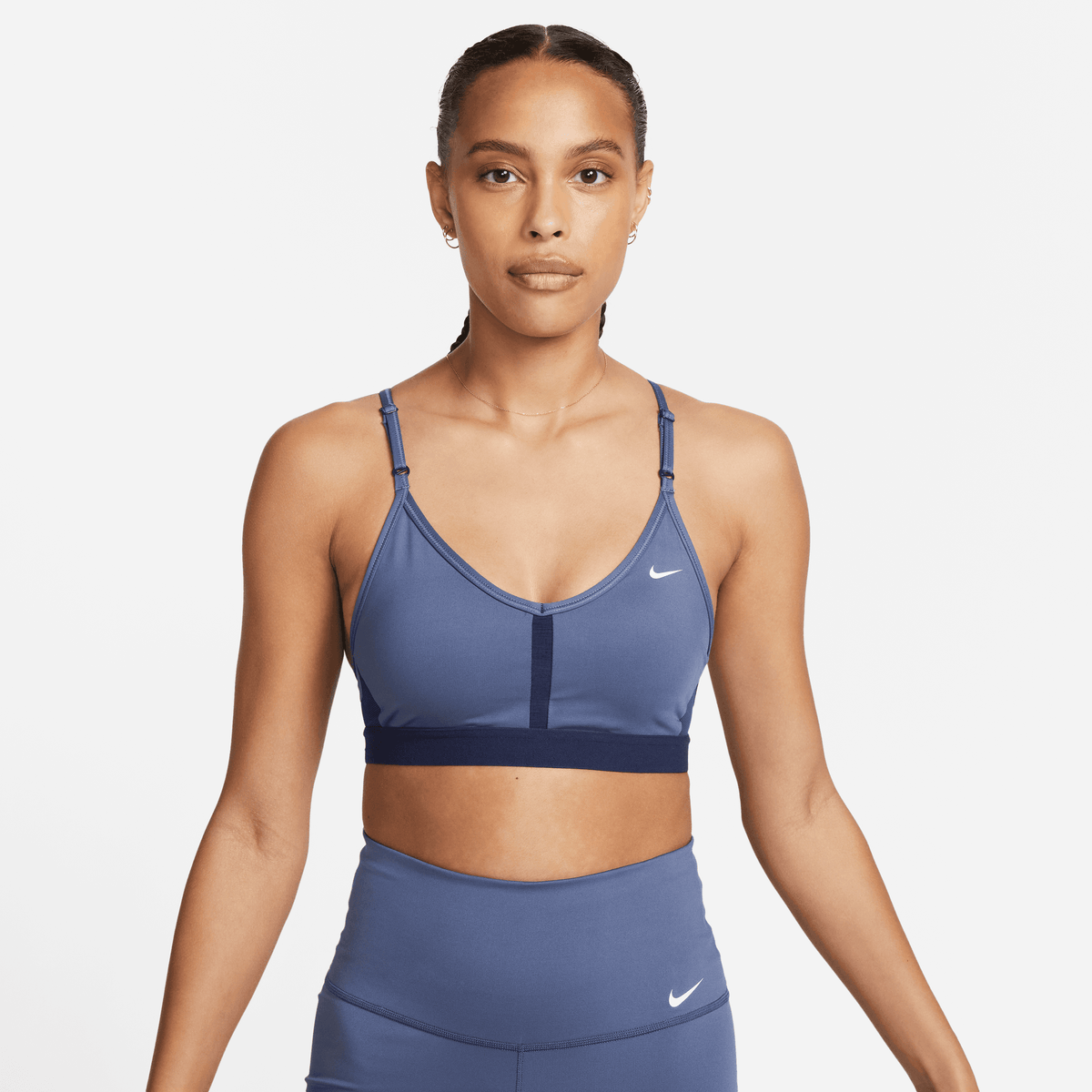 Nike Training Dri-FIT Indy V-neck Light Support Padded, 51% OFF