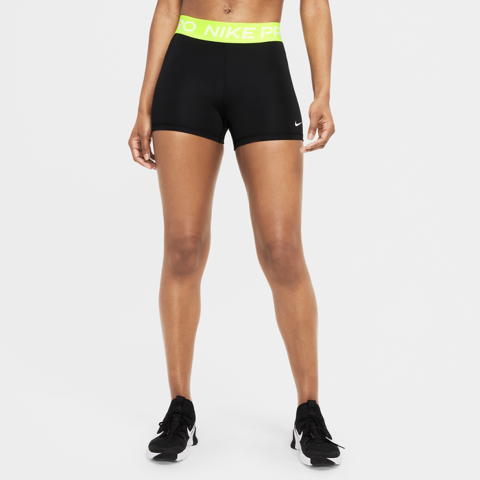 Women's Pro 3" Shorts (013 - Black/Volt/White)