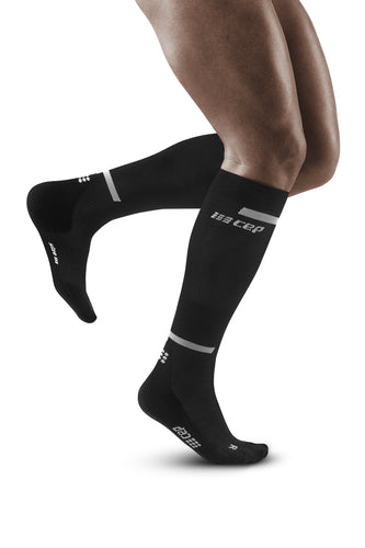 Men's Run Tall 4.0 Compression Socks (Black) — TC Running Co