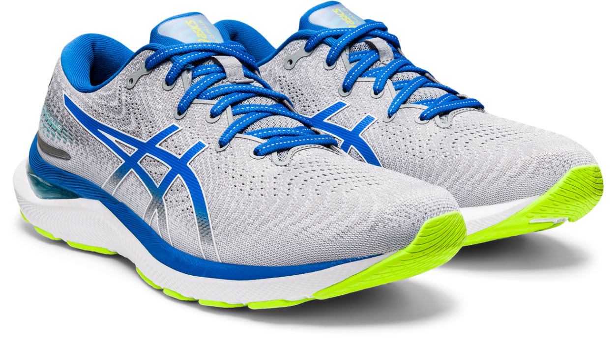 Asics gel-nimbus 21 men's running shoes white/lake clearance drive