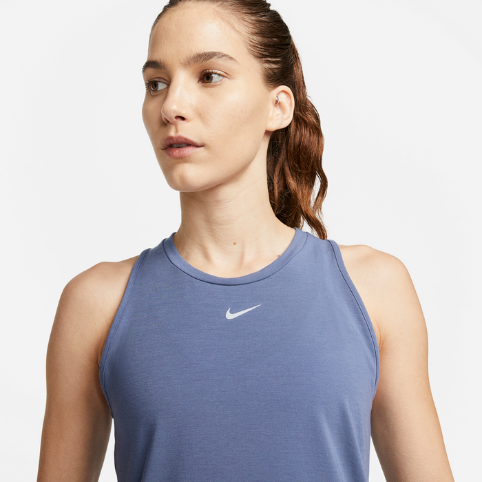 Women's DRI-FIT One Luxe Tank (491 - Diffused Blue/Reflective Silver)