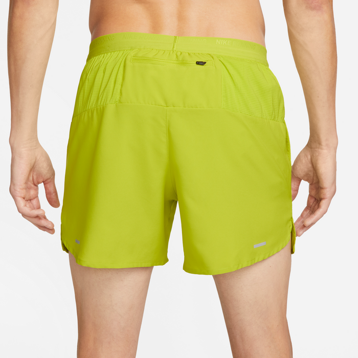 Men's DRI-FIT Stride 5" Shorts (308 - Bright Cactus/Moss/Reflective Silver)