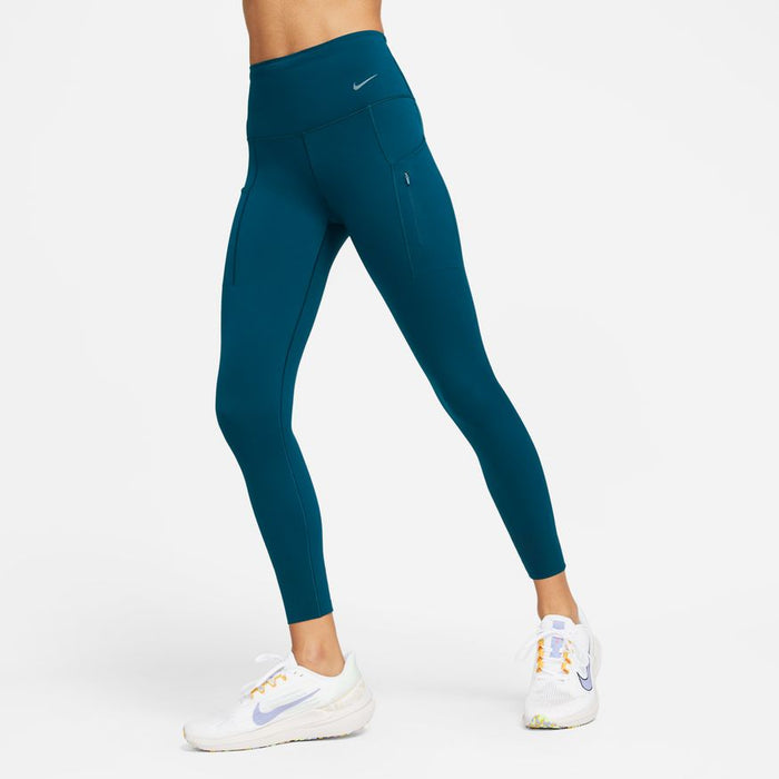 Nike Go Women's Firm-Support High-Waisted Full-Length Leggings with  Pockets, Size ST Black/Black at Amazon Women's Clothing store