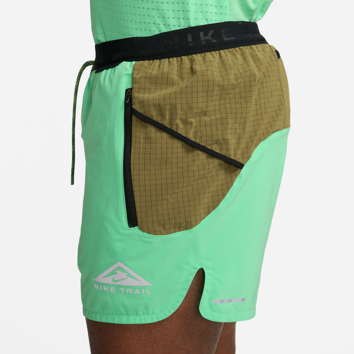 Men's Trail Second Sunrise 5 Brief-Lined Shorts (363 - Spring Green/O — TC  Running Co