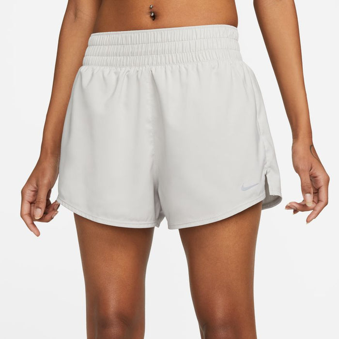Women's DRI-FIT One High-Waisted 3 2-in-1 Shorts (012 - LT Iron  Ore/Reflective Silver)
