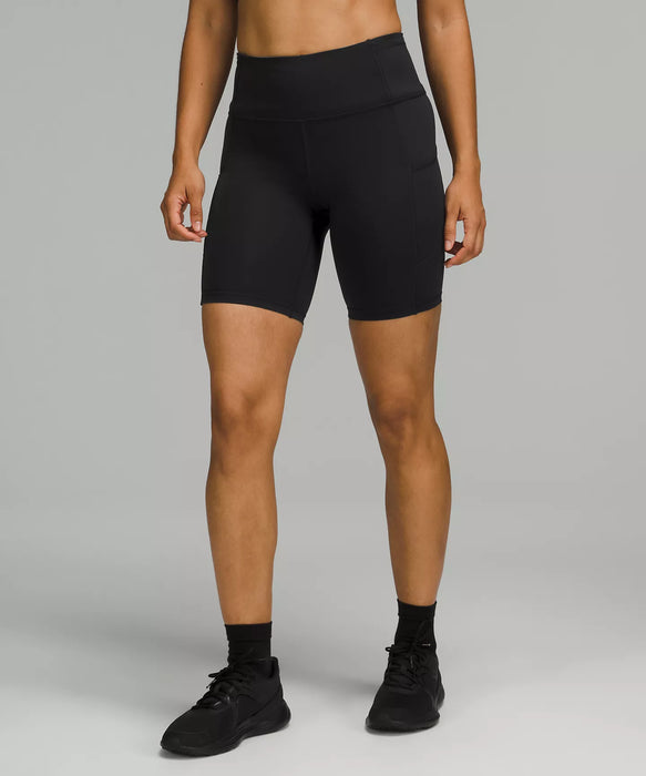Women’s Fast And Free High-Rise Short 8” (Black)