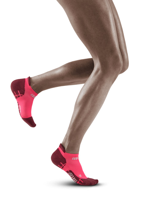 Women's Ultralight Short Compression Socks (Pink)