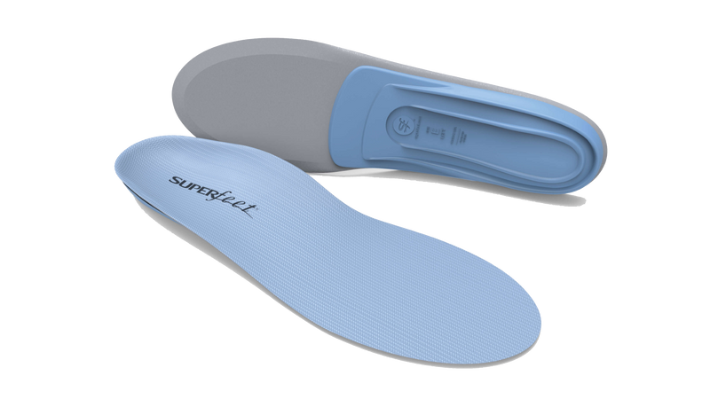 Superfeet All-Purpose Support Medium Arch (Blue) Insoles