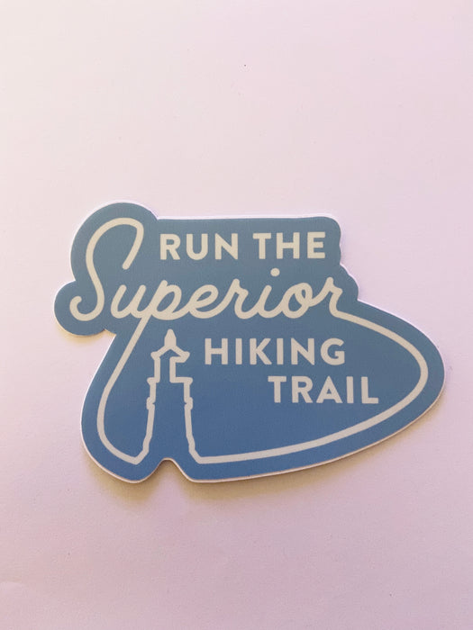 Superior Hiking Trail Sticker (Blue)