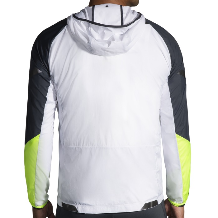 Men’s Run Visible Convertible Jacket (134 - White/Asphalt/Nightlife)