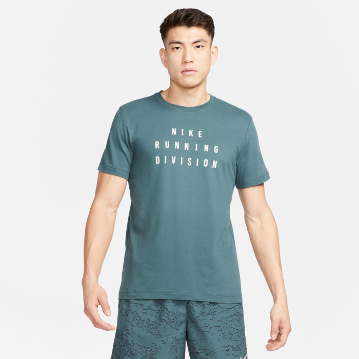 Men's DRI-FIT Run Division T-Shirt (308 - Faded Spruce)