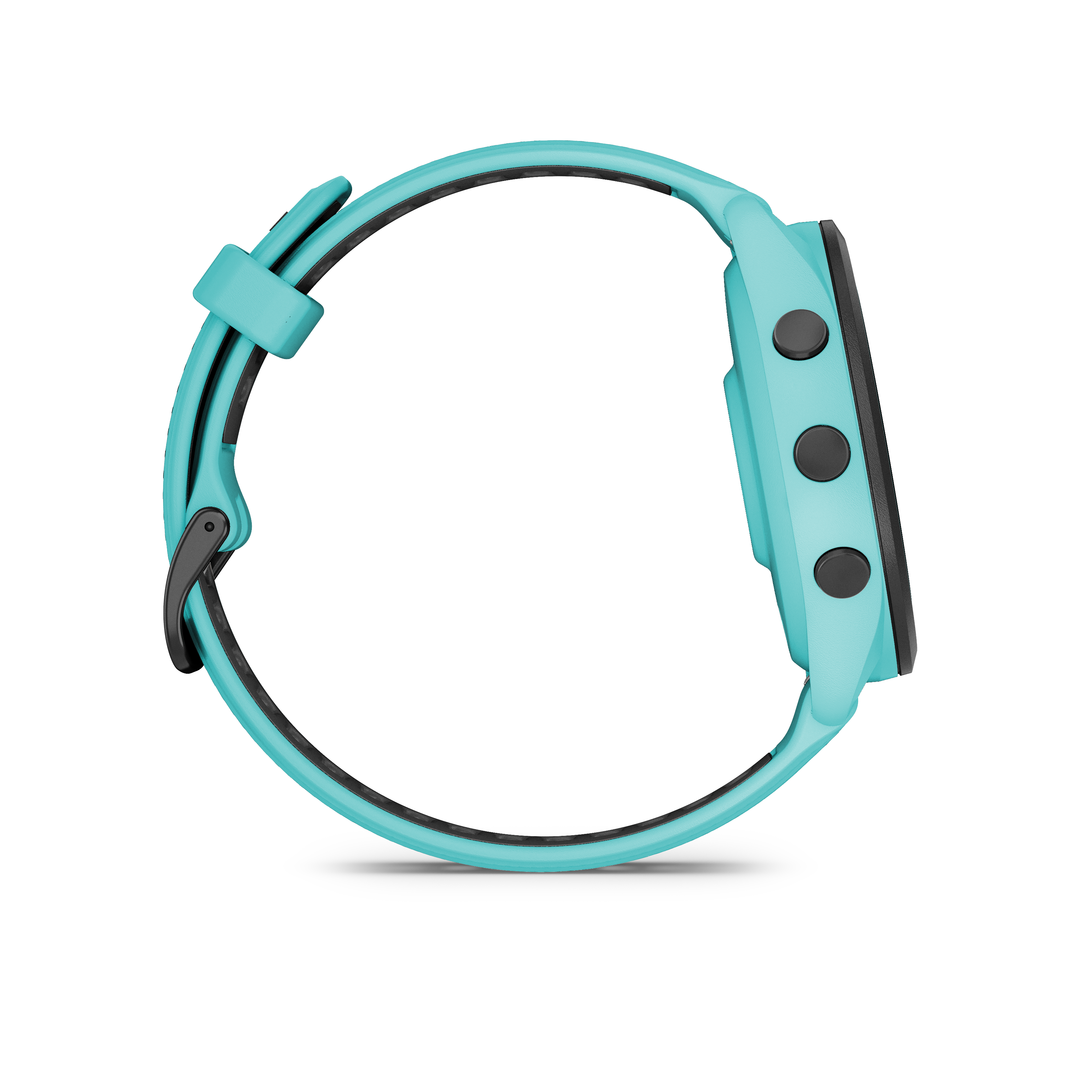 Forerunner® 265 (Black Bezel with Aqua Case and Aqua/Black