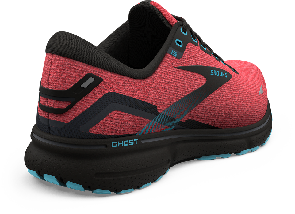 Women's Ghost 15 (617 - Coral/Black/Blue)