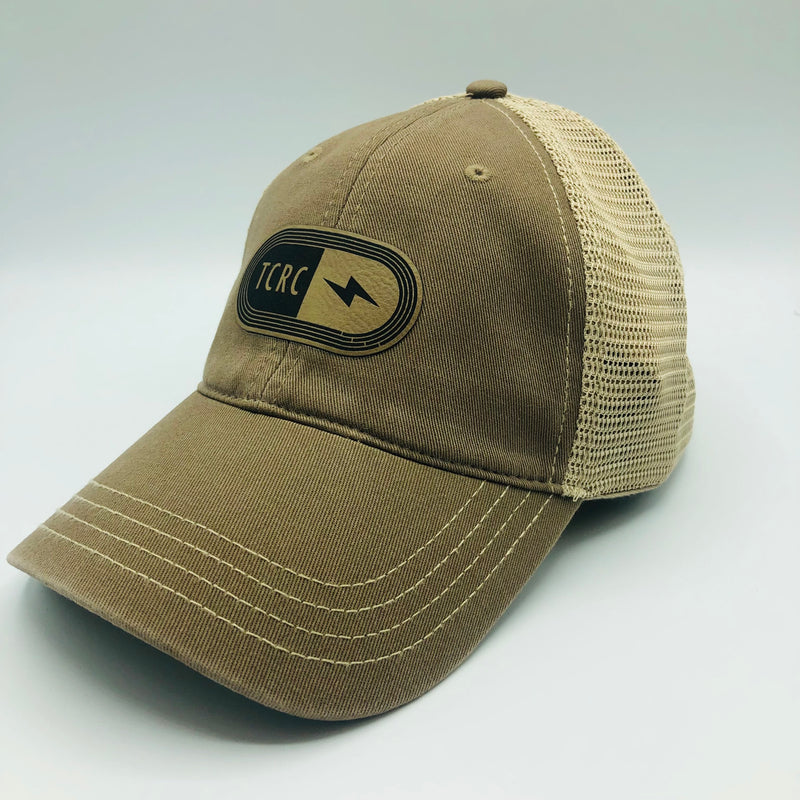 TCRC “111” Track Pill SnapBack (Driftwood/Khaki)