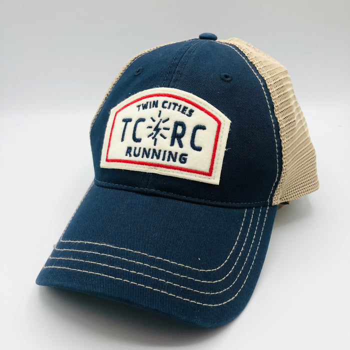 TCRC "Felt Patch" Trucker Hat (Navy/Khaki)