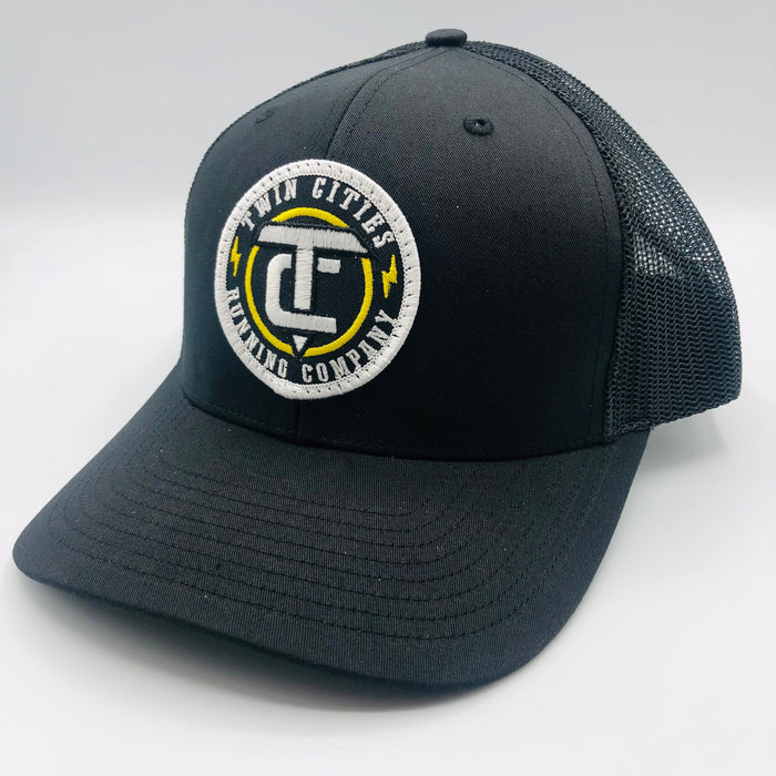 TCRC Power Strike Performance Trucker Cap (Black)