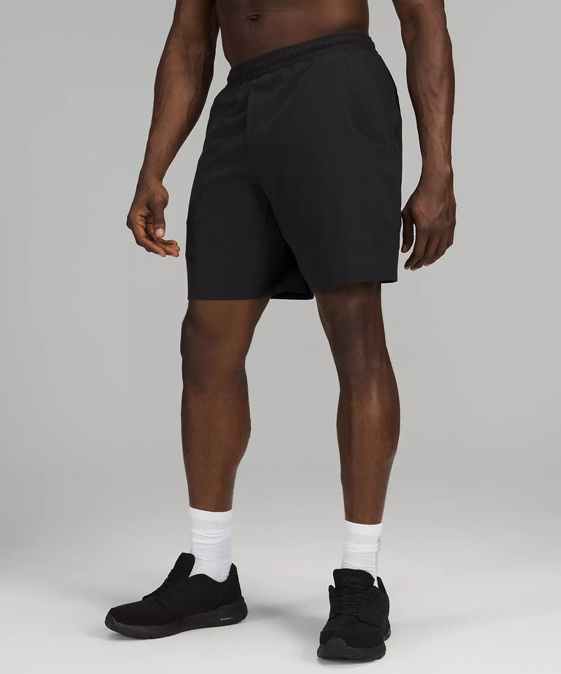 Men's Pace Breaker Short 9" Lined (Black)