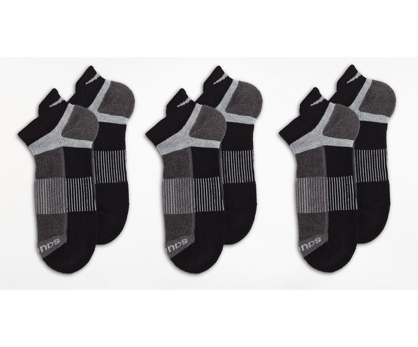 Saucony Inferno No Show Tab 3-Pack Socks